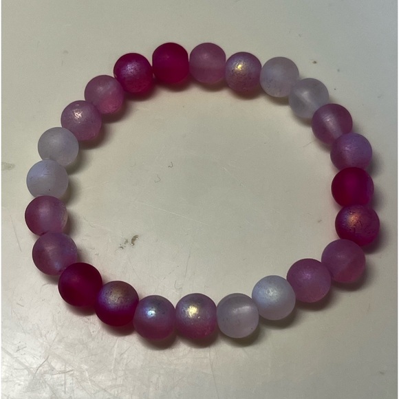 Stone Bead Bracelet Handcrafted - Picture 8 of 13